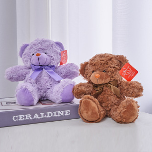 Source factory plush toy doll pillow doll gift grab machine stall push curly colored bear