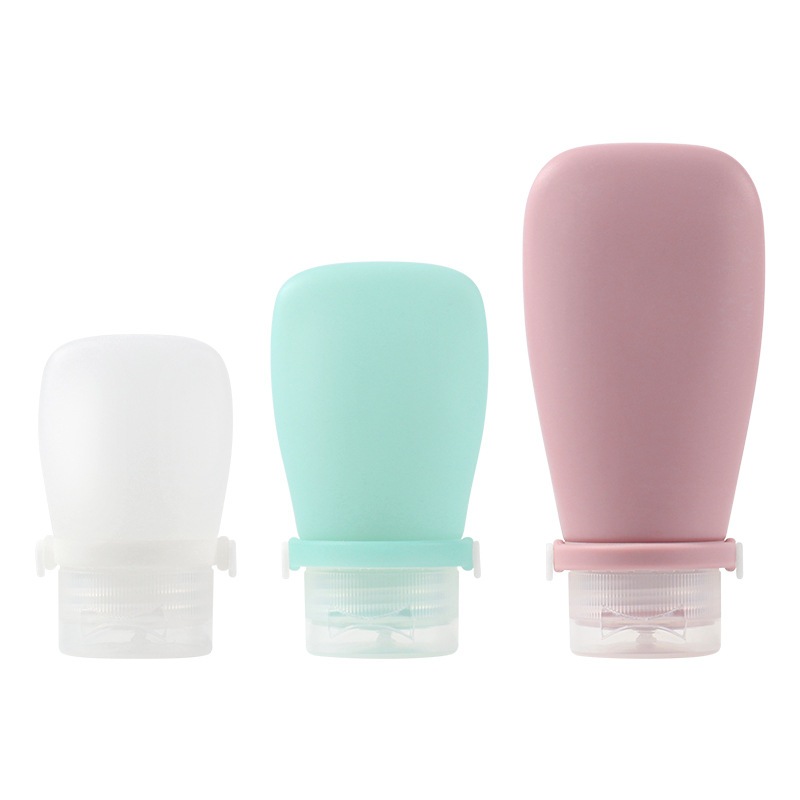 [New Products on the Market] Silicone Bottling Travel Portable Emulsion Storage Bottle Cosmetics Trial Soft Glue Small Empty Bottle