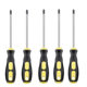 Hardware tools massage handle coated with glue cross manual strong magnetic screwdriver wholesale screwdriver household plum blossom screwdriver