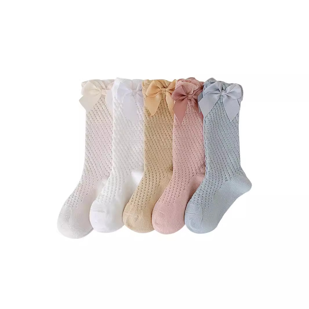 Baby bottoming socks summer thin baby mesh socks mosquito socks children bottoming socks girls stockings wholesale