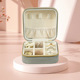 Clove Grey-Lisi Velvet-Square; storage box