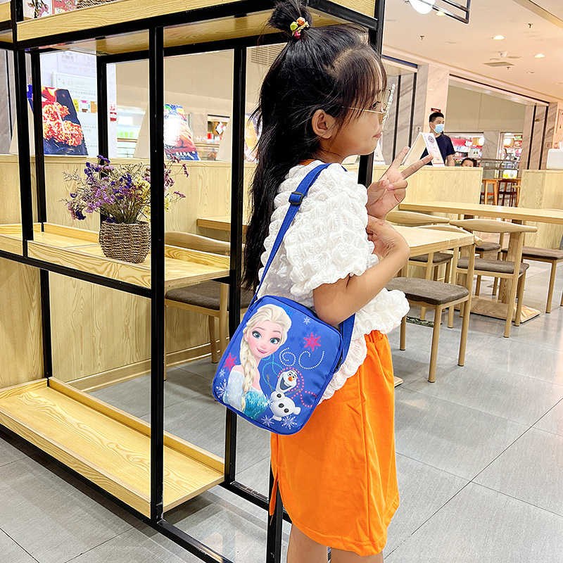 Frozen Children's Bag Female Baby Cute Princess Crossbody Bag Aisha Gift Live Wholesale Single Shoulder Mobile Phone Bag