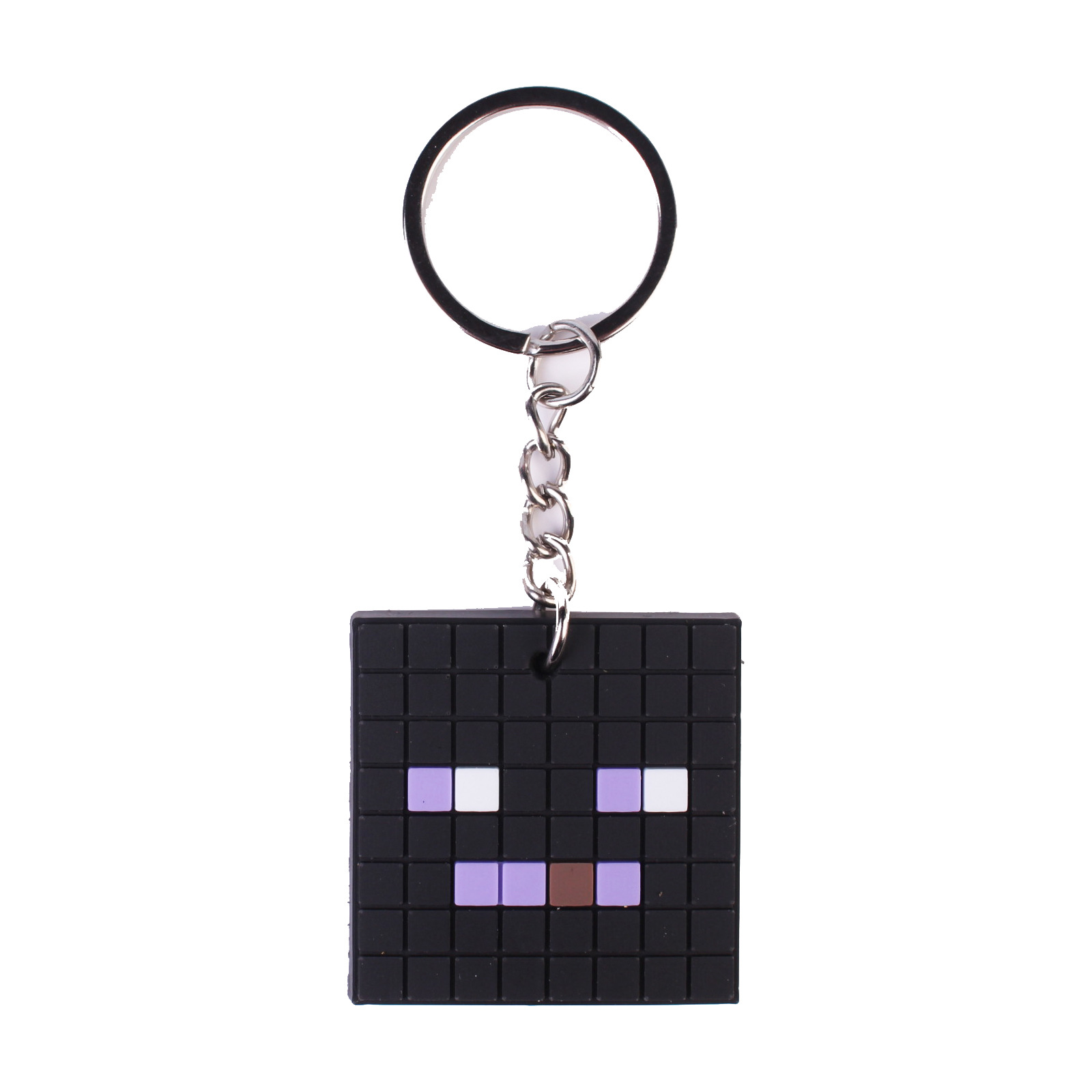Square Mai Block Keychain Schoolbag Pendant PVC Accessories Gift Bag Amazon AliExpress Hot Wholesale