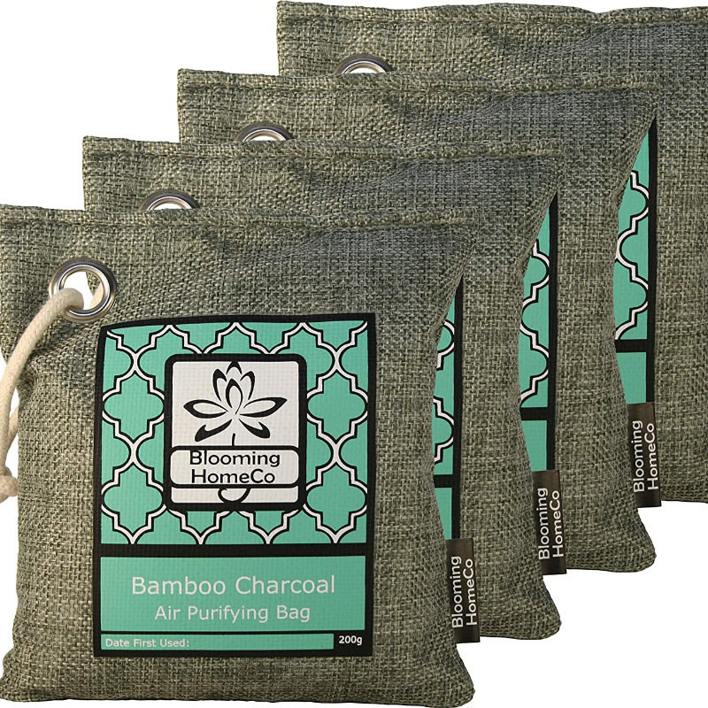 Carbon bag manufacturer Amazon bamboo charcoal bag decoration new house in addition to formaldehyde car dual-purpose activated carbon bag purification carbon bag