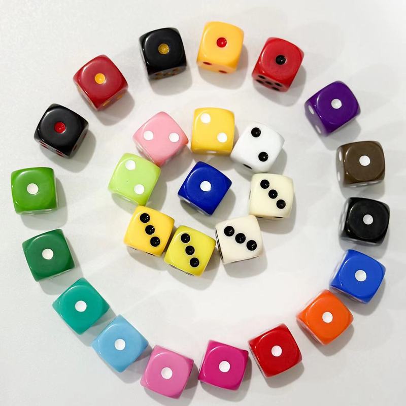 義烏徳哥レジャー娯楽用品16mmアクリル実色サイコロ色がそろっている|undefined