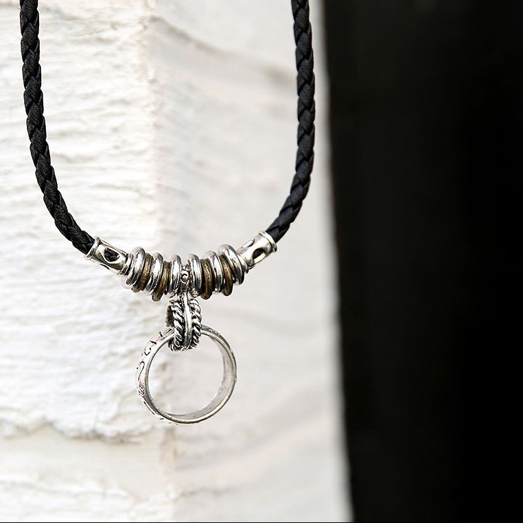 Anchor necklace men's student retro hipster pendant clavicle chain style couple jewelry gift