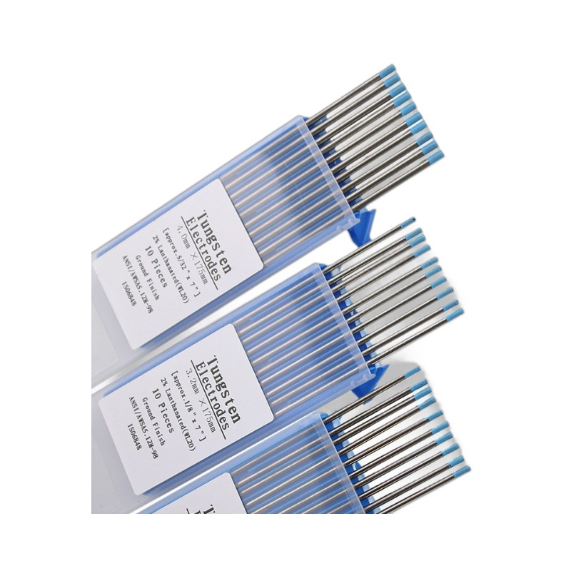 WL20 blue head lanthanum tungsten electrode 1.0/1.6/2.0/2.4/3.0/3.2/4.0*175MM tungsten rod tungsten needle