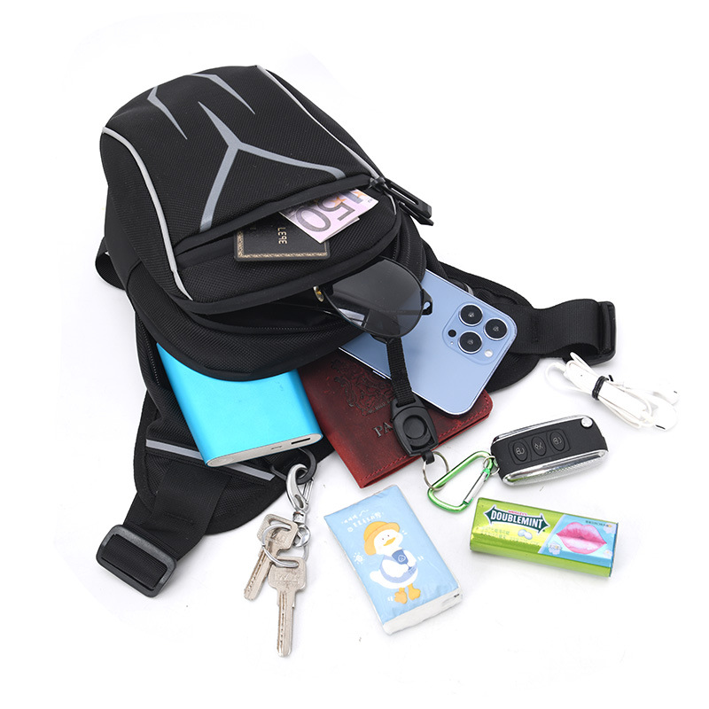 Motorcycle Leg Bag Men's Motorcycle Waist Bag Men's Crossbody Bag Sports Multifunctional Tactical Bag Waterproof Riding Equipment