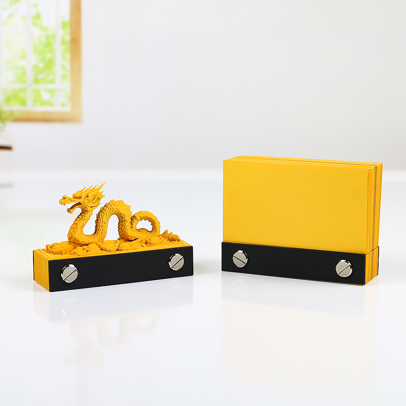 Zodiac Attribute Creative 3D Stereoscopic Note Paper Small Gift Activity Gift Souvenir Decoration Accompanying Gift