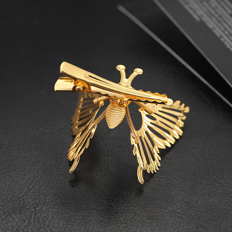 Butterfly hairpin hairpin set women's natural bow hair comb bangs sweet Joker adult headdress hair accessories wholesale