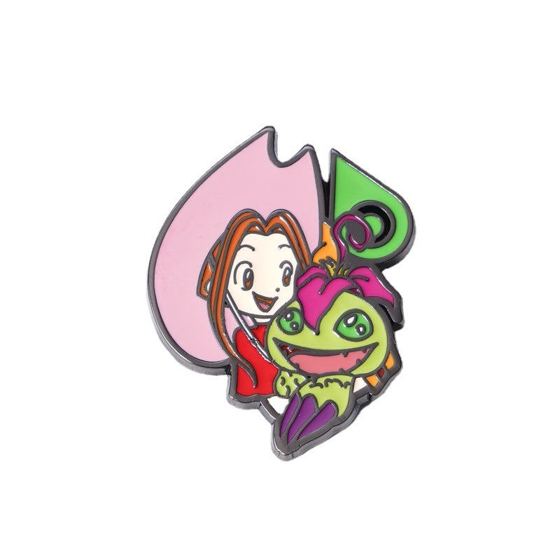 ペット萌えデジタル暴龍デジタル宝物アニメブローチ八神太亜古獣アニメ金属バッジ|undefined