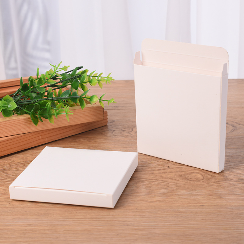 Supply Rectangular Small White Box Food Daily Digital Digital White Cardboard Colorful Blank Packaging Box Printed logo
