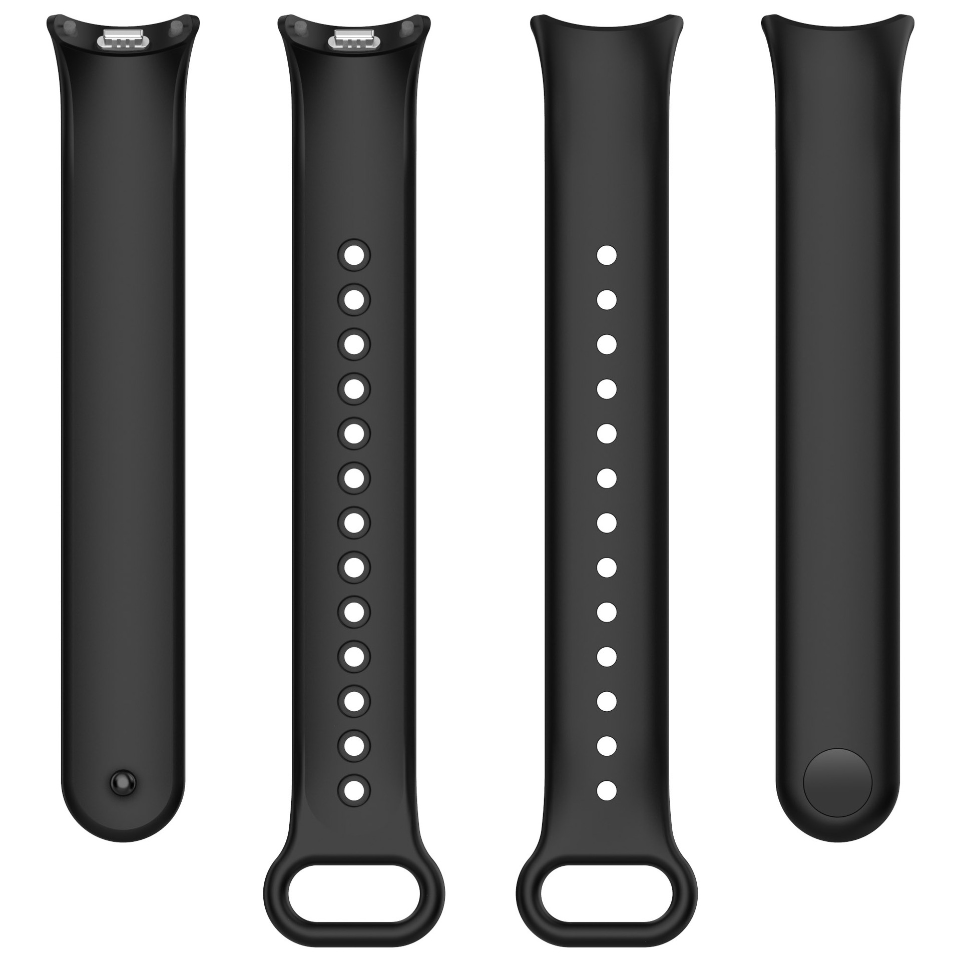 Guohongji for millet bracelet 8/9 metal head grain wristband silicone personality trendy men's and women's wristband smart