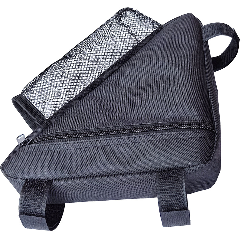 Bicycle Triangle Bag Riding Accessories Bicycle Bag Mountain Bike Front Bag Upper Tube Bag Crossbar Water Cup Pot Bag
