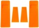 New upgrade orange 245mm10 inch