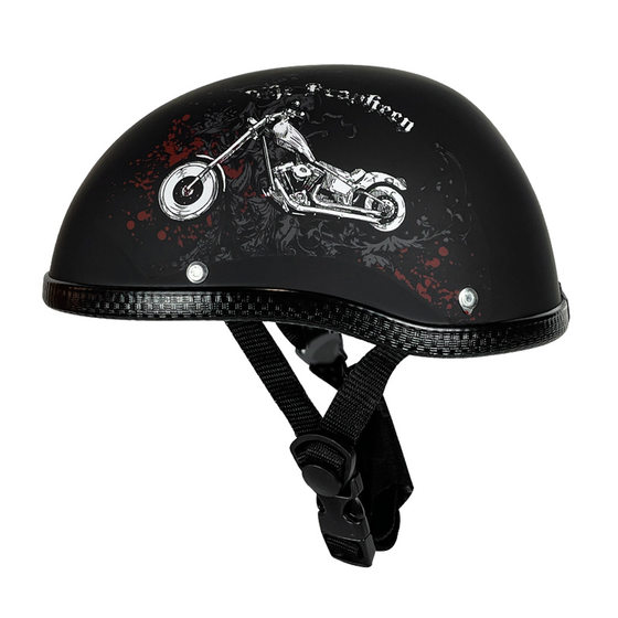 Cross-border foreign trade retro scoop helmet riding helmet Harley half helmet battery car electric car safety helmet factory wholesale generation