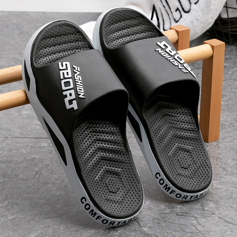 Men's Slippers Men's Summer 2022 New Home Outdoor Wear Household Four Seasons Slippers Outdoor Non-slip Wear-resistant