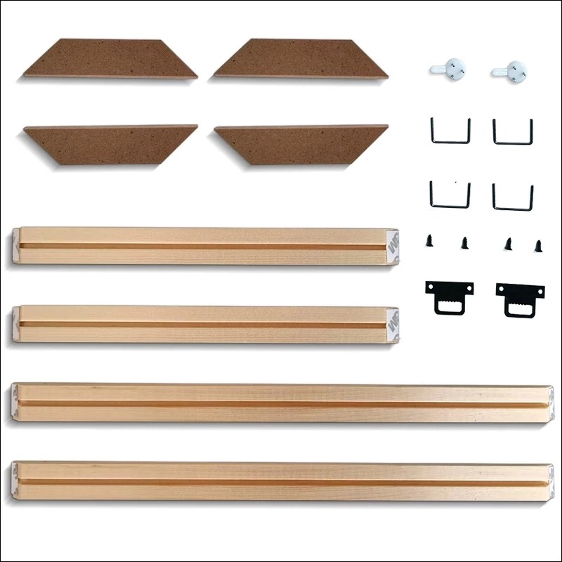 Foreign trade special DIY assembly frame wall hanging painting solid wood inner frame is easy to transport! Recommend! Order at least one piece