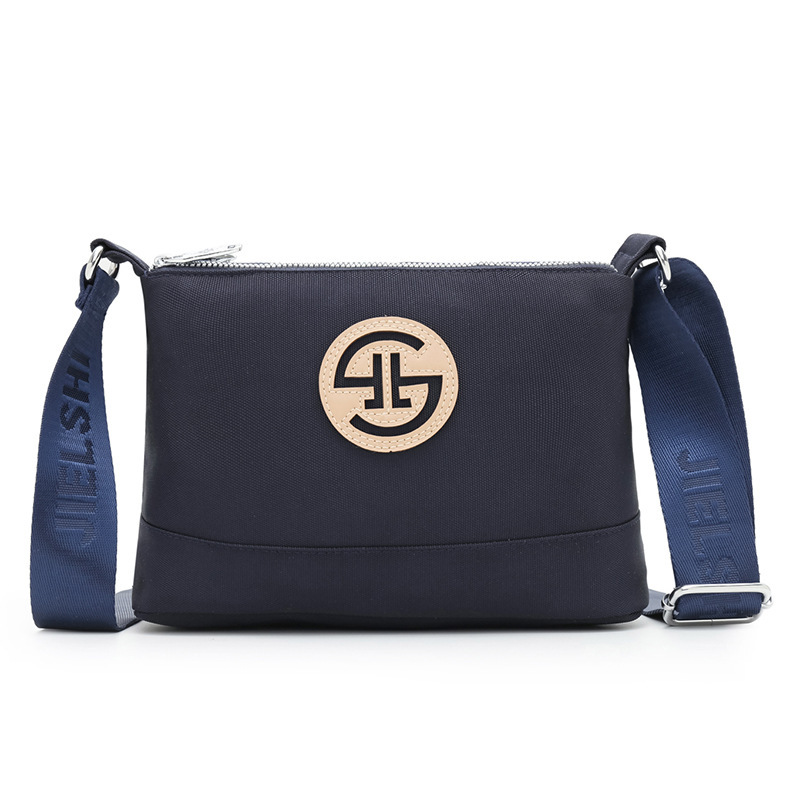 Gerang Shi cross-border Vietnam Thailand new contrast nylon diagonal women's bag wholesale shoulder mobile phone key coin purse
