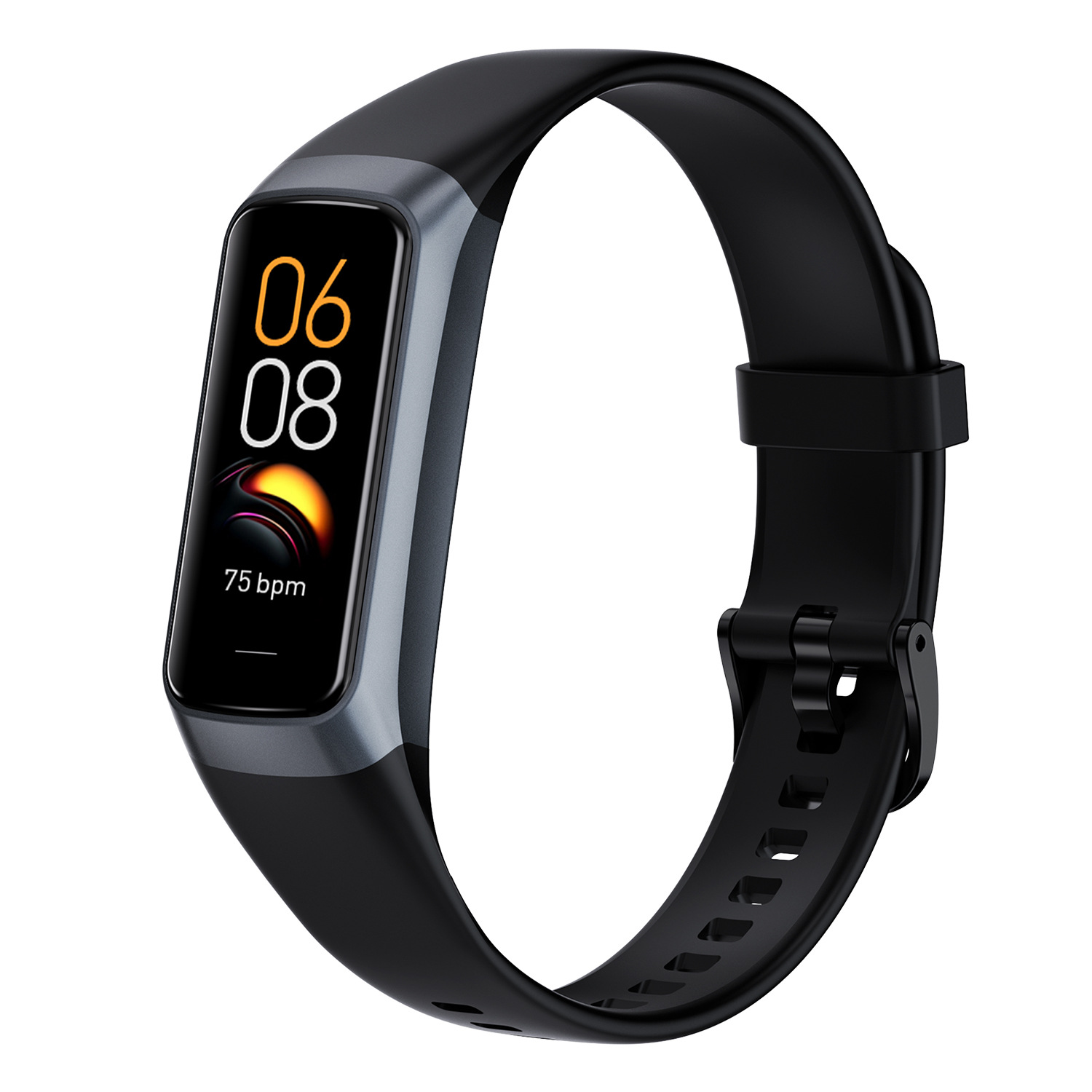 Cross-border explosions C60 smart bracelet 1.1AMOLED heart rate blood oxygen monitoring multi-exercise mode gift bracelet