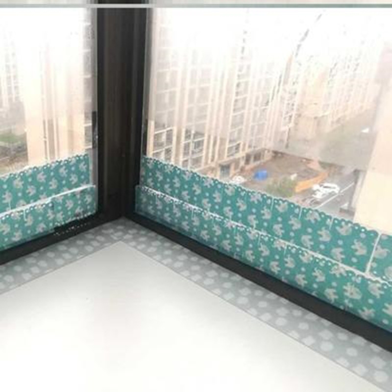 Thickened Electrostatic Adsorption Table Top Moisture-proof Glass Window Absorbent Sticker Suede Anti-mildew Sticker for Winter Window and Windowsill Anti-Frost