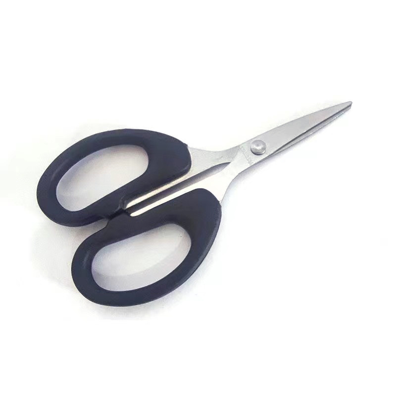 Factory wholesale baby stainless steel handmade scissors student office stationery paper-cut scissors household scissors