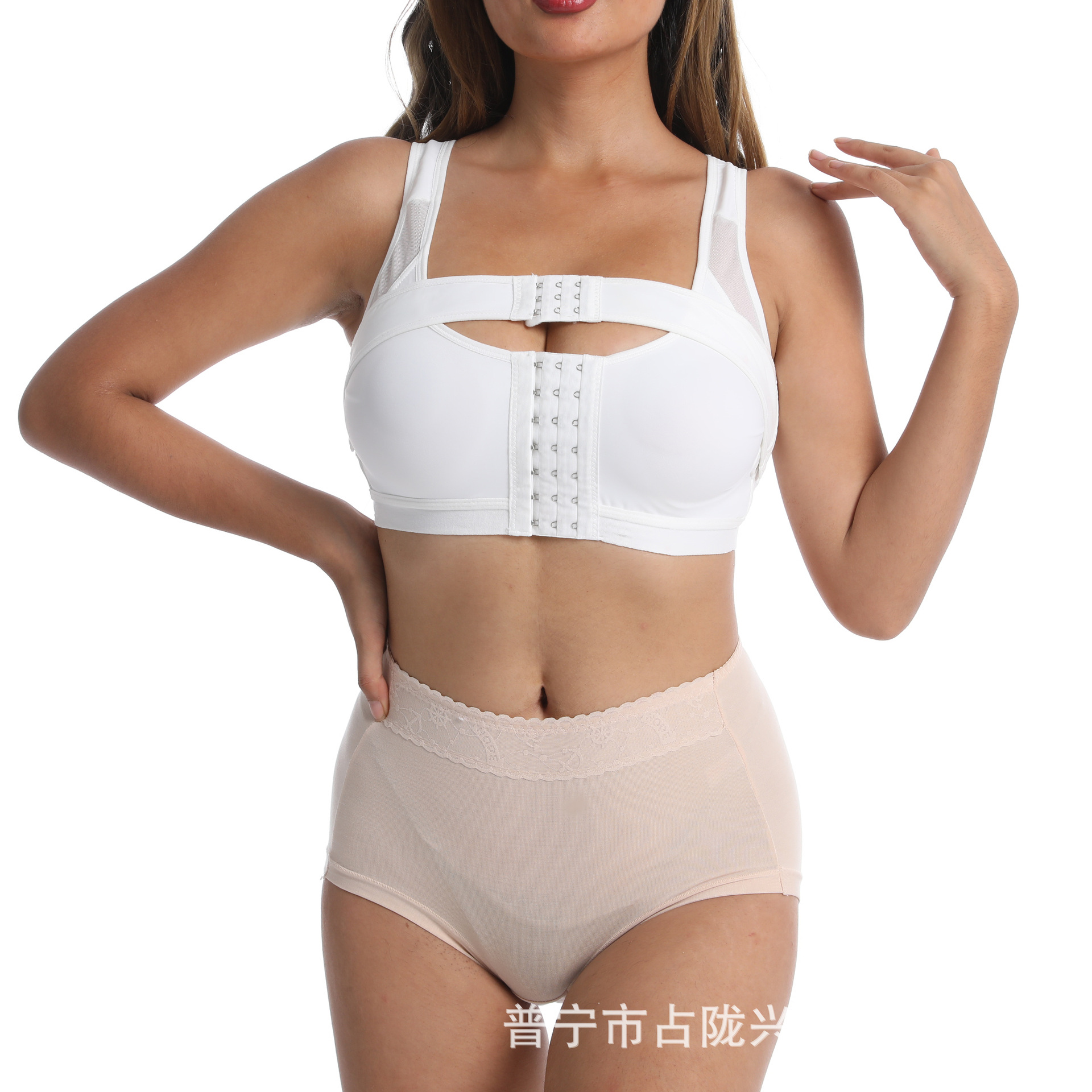 Cross-border new 2024 bra underwear pressure breast underwear adjustable shaping clothes factory direct sales