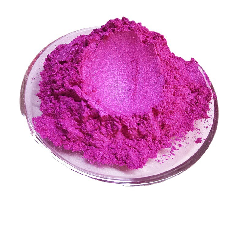 Factory direct color pearl powder crafts toy mermaid Ji badge mica powder ink drop glue slime