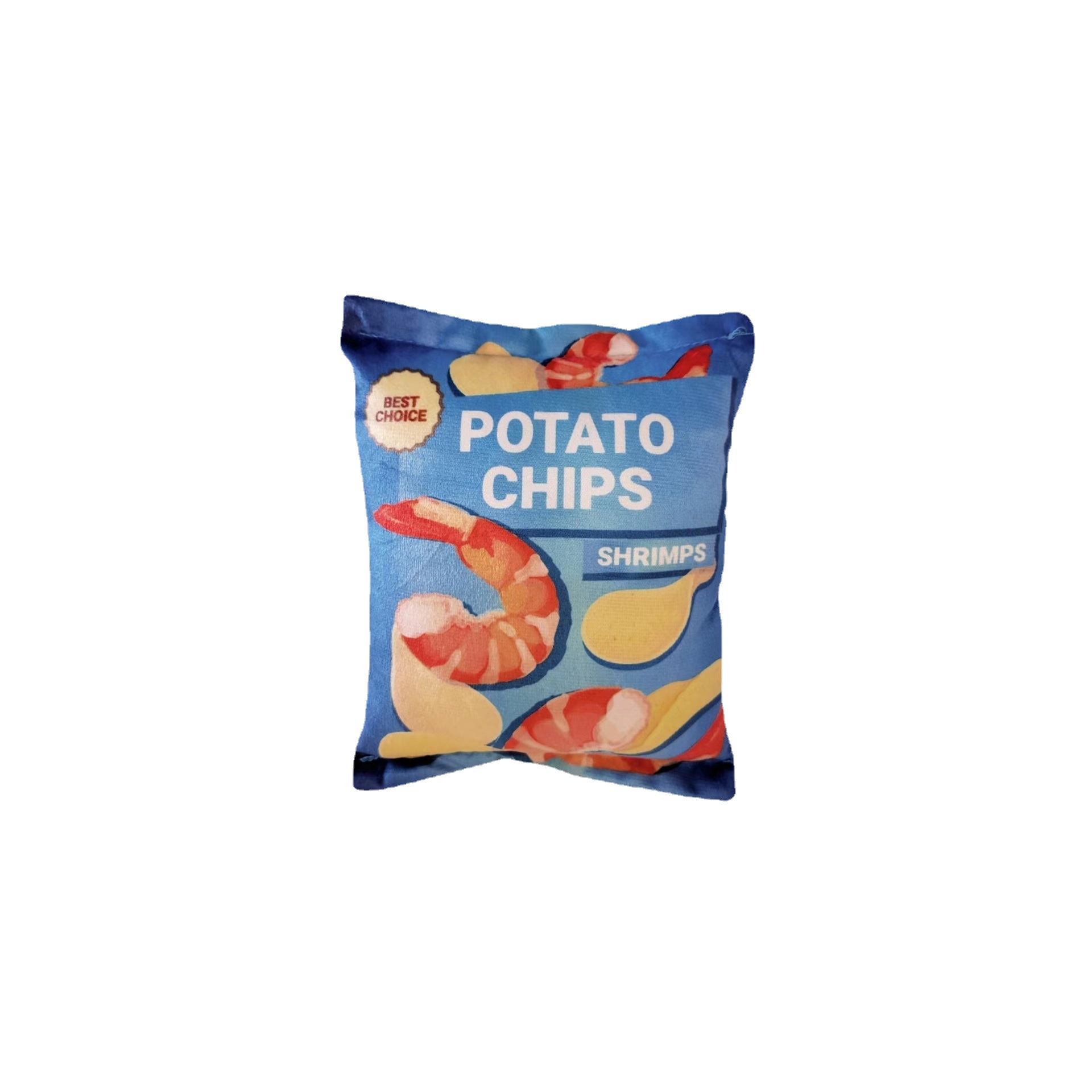 Pet sound paper sound toys potato chips series pet toys tear-resistant soft machine washable plush dog toys