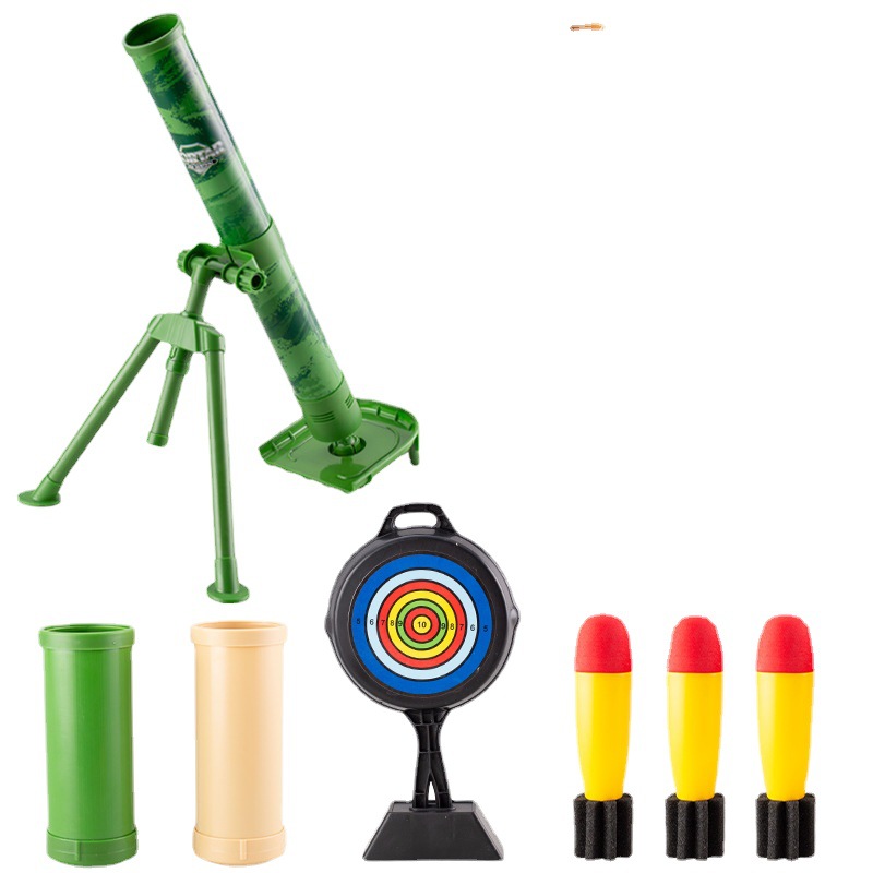Children's toys Jedi mortars can fire rocket launcher outdoor parent-child interactive game grenade slap Cannon