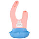 Baby eating bib waterproof anti-dirty baby children breathable three-dimensional silicone feeding food supplement super soft baby bib