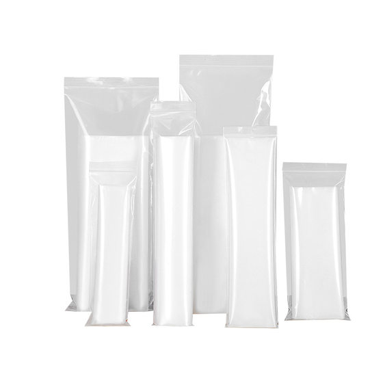 In stock pe long self-sealing bag transparent sealing bag plastic long pe sealing bag bone bag packaging plastic sealing bag