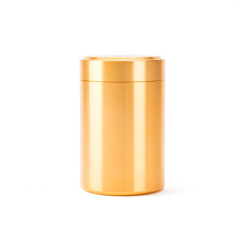 Titanium Alloy Tea Cans One Bubble Pack small size Metal Rock Tea Small Cans Tea Packaging Sealed Portable Factory in stock Wholesale