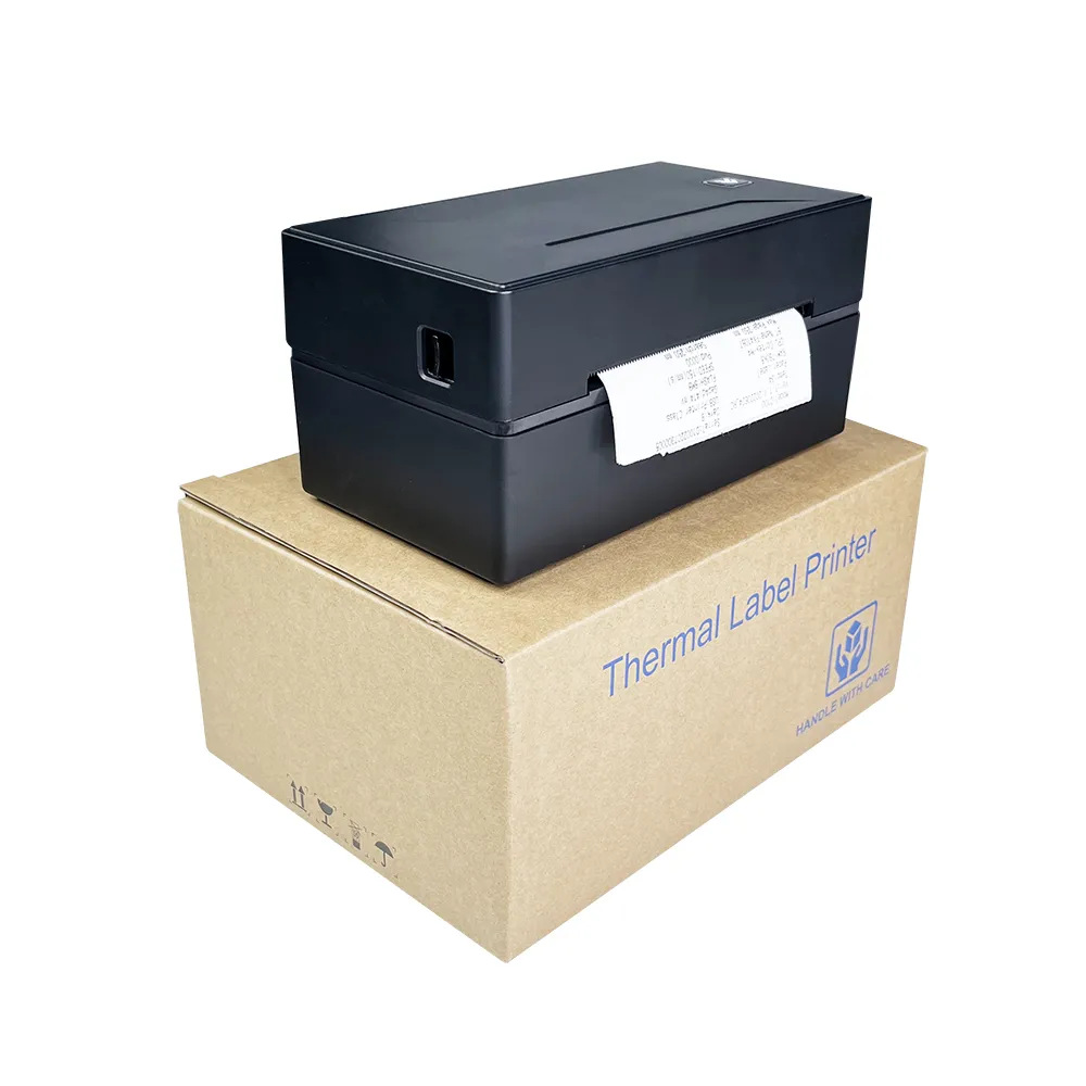 Bluetooth+PC dual-purpose wireless thermal 4x6 label printer