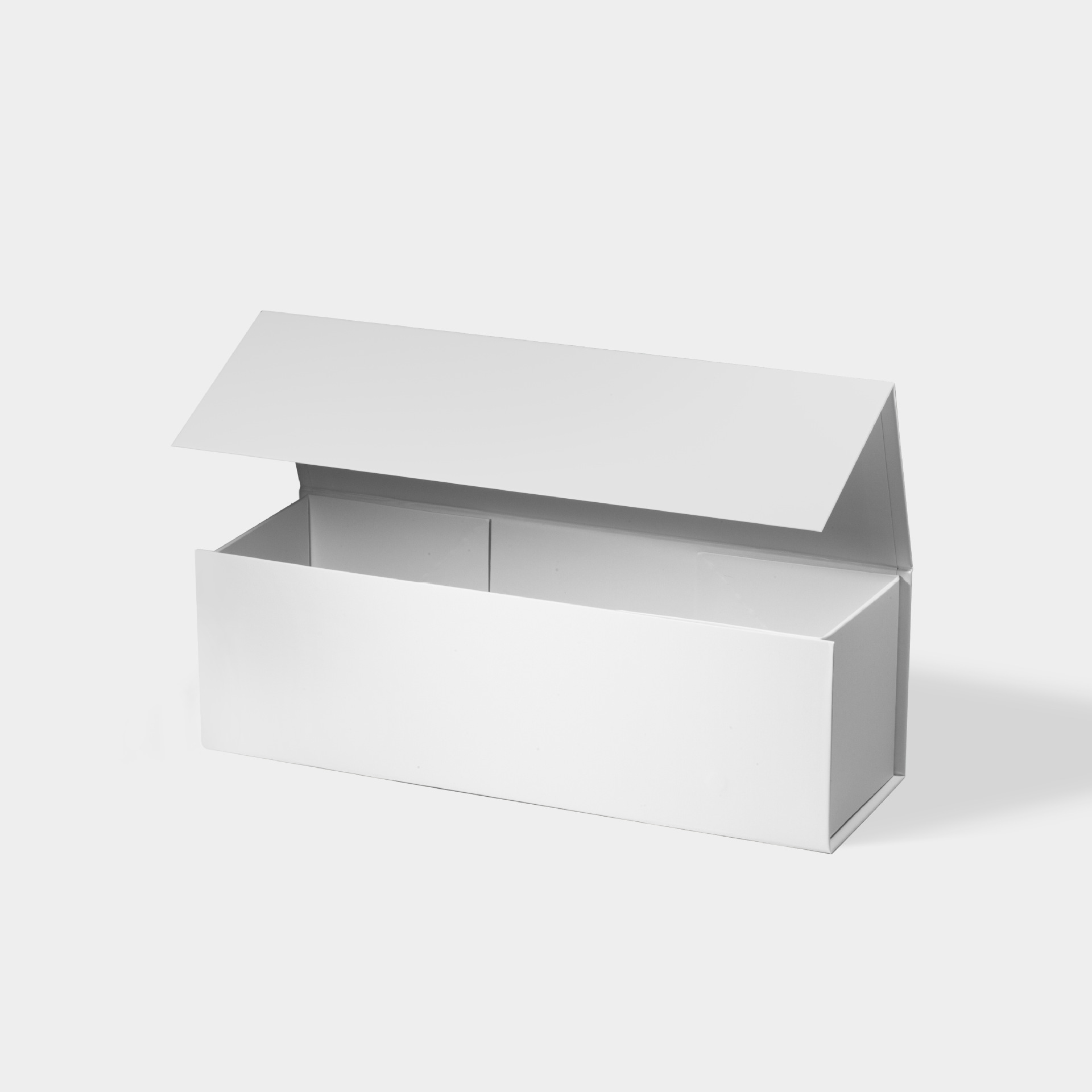 in stock folding box 31*10*10cm black and white kraft red wine champagne single bottle wine beverage packaging box