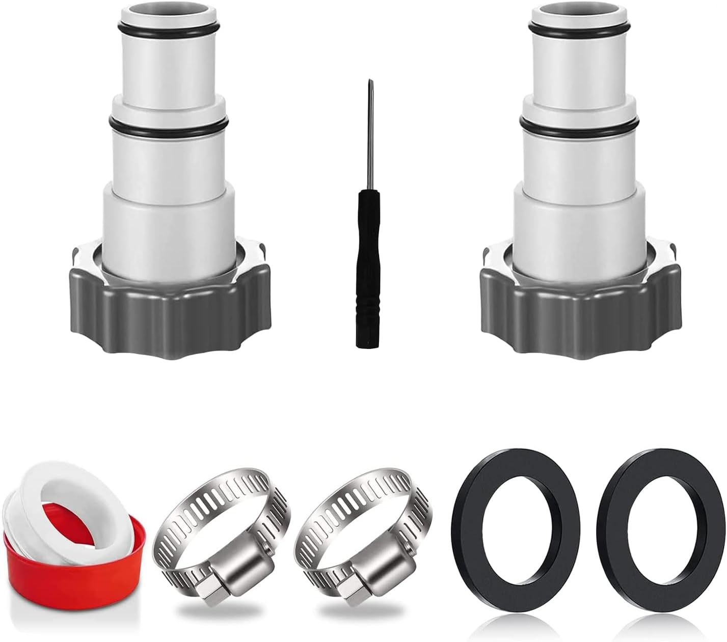 Amazon Hot Sell for intex fit ARU Thread Connection Pump Replacement Hose Adapter Set Now