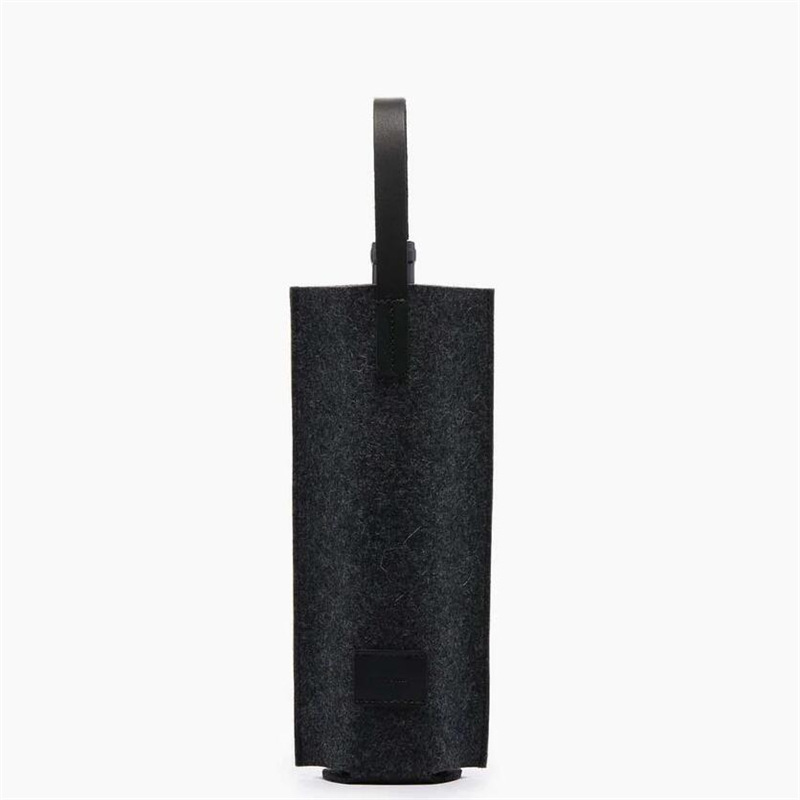 Single Felt Wine Bag 750ml Wine Portable Gift Bag Beverage Portable Storage Bag