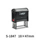 Wanxi WES-18 * 47MM rectangle (including blank printing table)