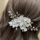 gold thread white flower
