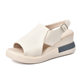 Sports Sandals Women's 2021 Summer New Student Flat Outer Fairy Style Roman Beach Women's Shoes