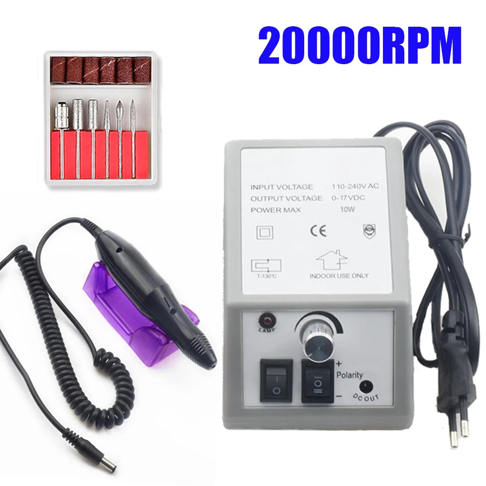 Nail Polishing Machine 2000 High Speed Electric Nail Tool Quick Unloading Nail Polishing Nail Polishing Machine
