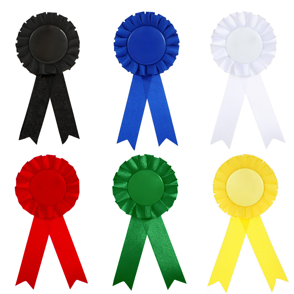 Badge tinplate blank lace badge of honor birthday badge party party decoration supplies wholesale