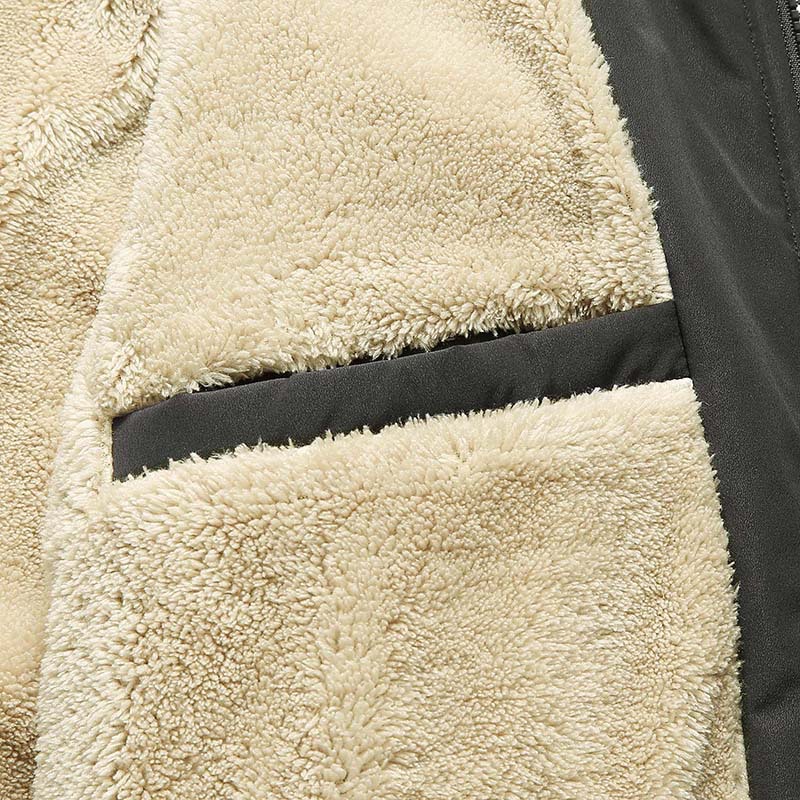 AliExpress cross-border velvet padded jacket men's winter casual jacket men's stand collar cotton-padded jacket plus size jacket men's jacket