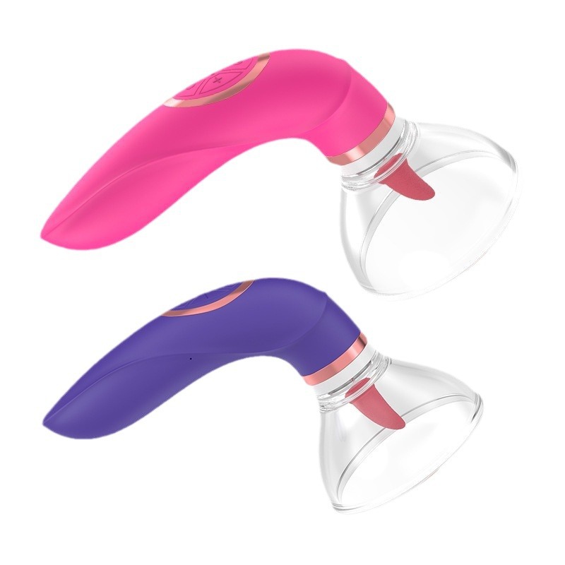 Elf female simulation soft tongue milk Yin massager sex supplies sucking tongue licking vibrator spot