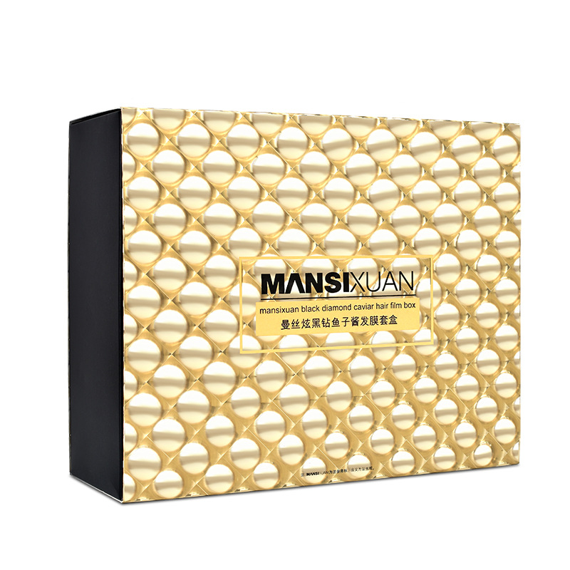 Caviar box hair mask barber shop hair treatment soft hair mask boxed hair treatment cream hair care mask