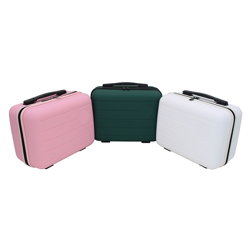 New Mini suitcase Korean style 14-inch travel cosmetic bag small size portable suitcase with logo