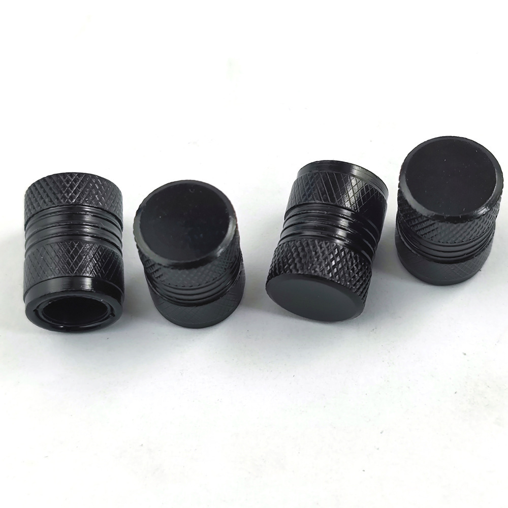 Car tire aluminum alloy color American air nozzle cap built-in plastic protective car dust cap valve cover
