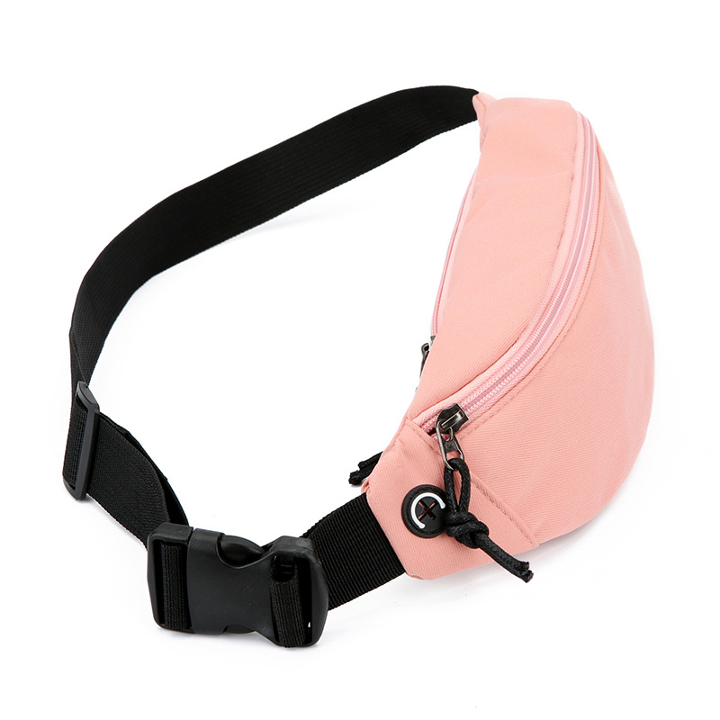 Shoulder bag trendy new outdoor simple men's and women's waist bag nylon anti-splashing large capacity mobile phone bag foreign trade Wholesale