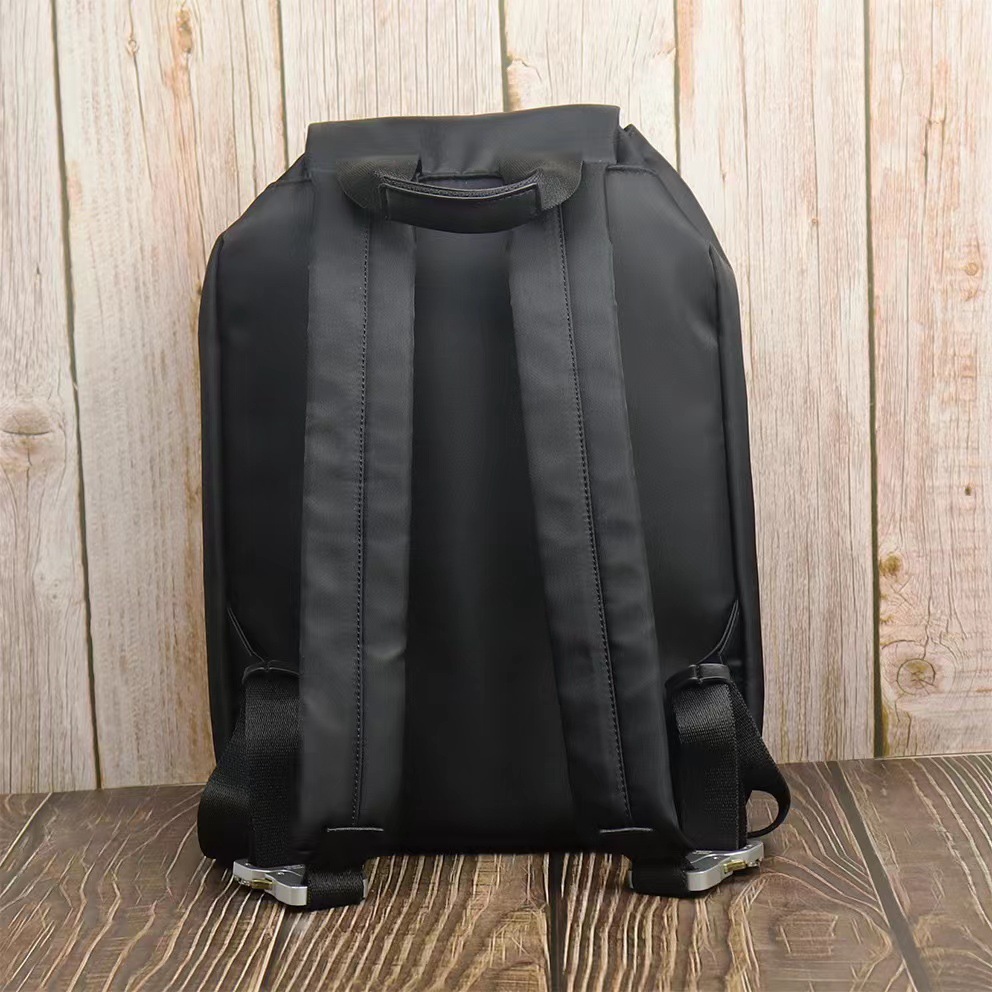 1017Alyx Small Backpack Black Men's High Street Trendy Brand Hip Hop Tactical Backpack Student Bag