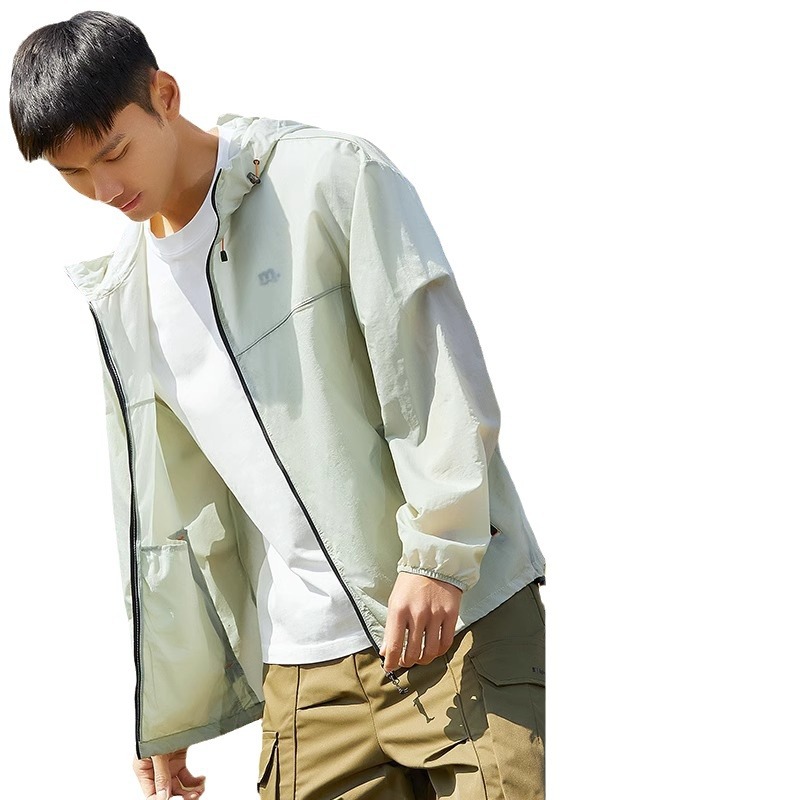 Outdoor Sun Protection Clothing Spring and Summer New Men's and Women's Upf50 Cool Breathable Casual Thin Cardigan Jacket